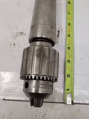JACOBS 3KD CHUCK, 3 TAPER, 1/8-5/8" / 3-16MM CAP, W/ MFA29 MICRO HEAD FINE ADJUST BORING HEAD - MACHINE TOOLING