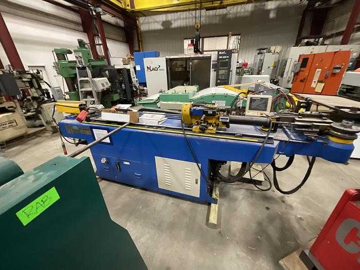 2017 CHIAO SHENG A50TNCPB SEMI-AUTO TUBE BENDER, 50MM OD, 3-AXIS, PLC, 10" TOUCH SCREEN - PIPE & TUBE BENDERS