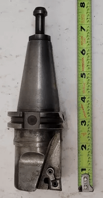 CARBOLOY END MILL TOOL HOLDER, CAT 40 TAPER, OAL 7-3/8IN, WIDTH 2 INCHES - MACHINE TOOLING