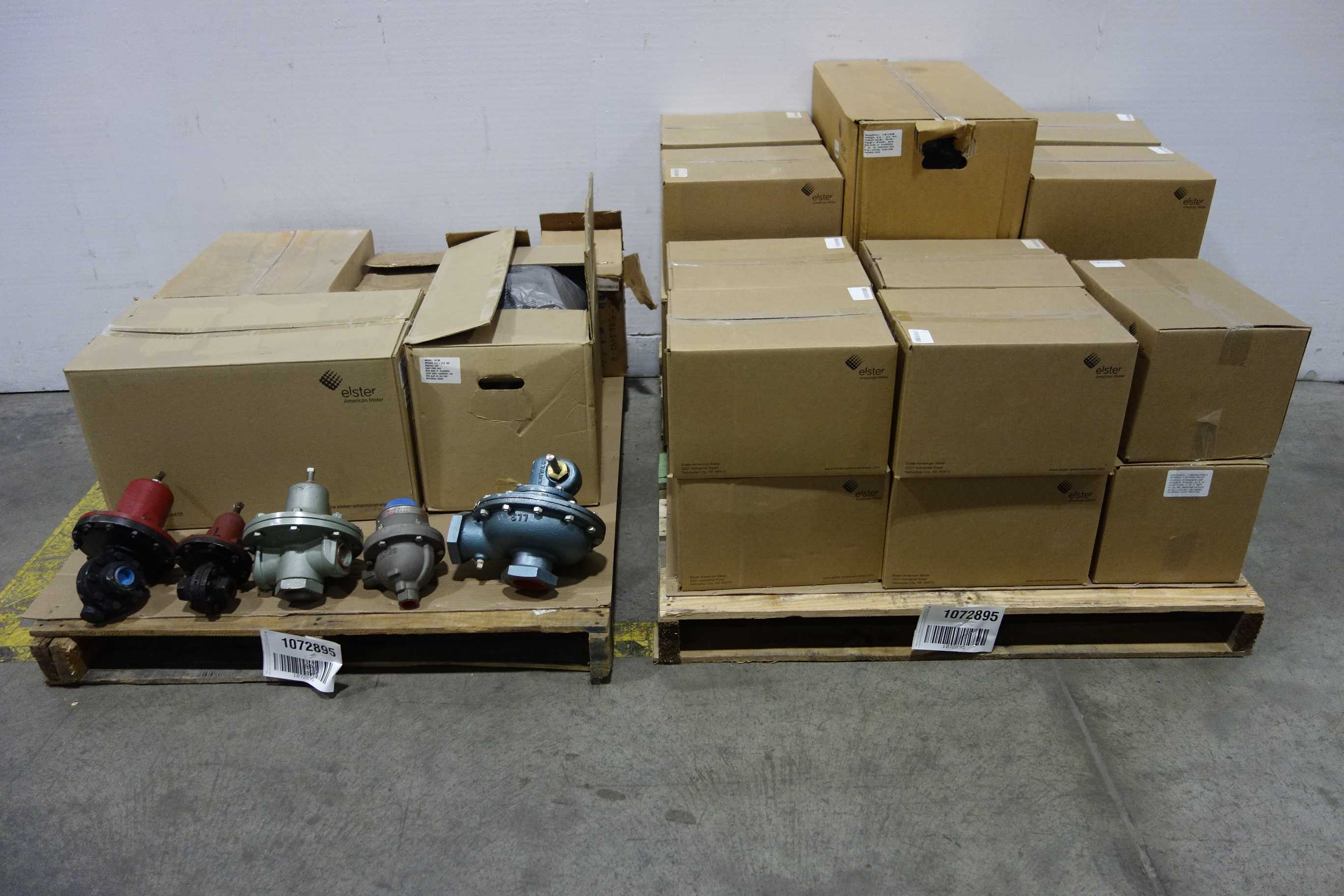 2 PALLETS OF ASSORTED REGULATOR VALVES - PRESSURE REDUCING REGULATOR VALVE