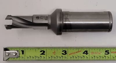 ALLIED MACHINE AMEC 091211-53 INDEXABLE INSERT DRILL 18MM DIA, 1IN SHANK, 4.90IN OAL - MACHINE TOOLING