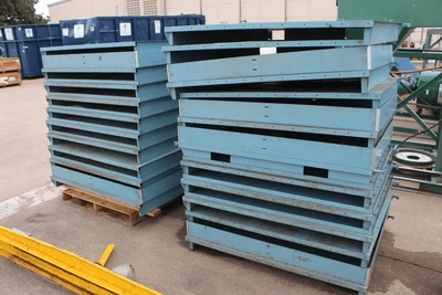STANLEY VIDMAR 2K STAK SYSTEM 14-BAY PALLET STACKING/RETRIEVAL, 2000LB CAPACITY - PALLET RACKING
