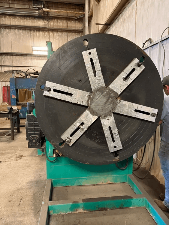 2014 VERNER VD-12000 TILT WELDING POSITIONER, 59" TABLE, 12000 LBS, 220V 60HZ 3PH - MATERIAL POSITIONERS