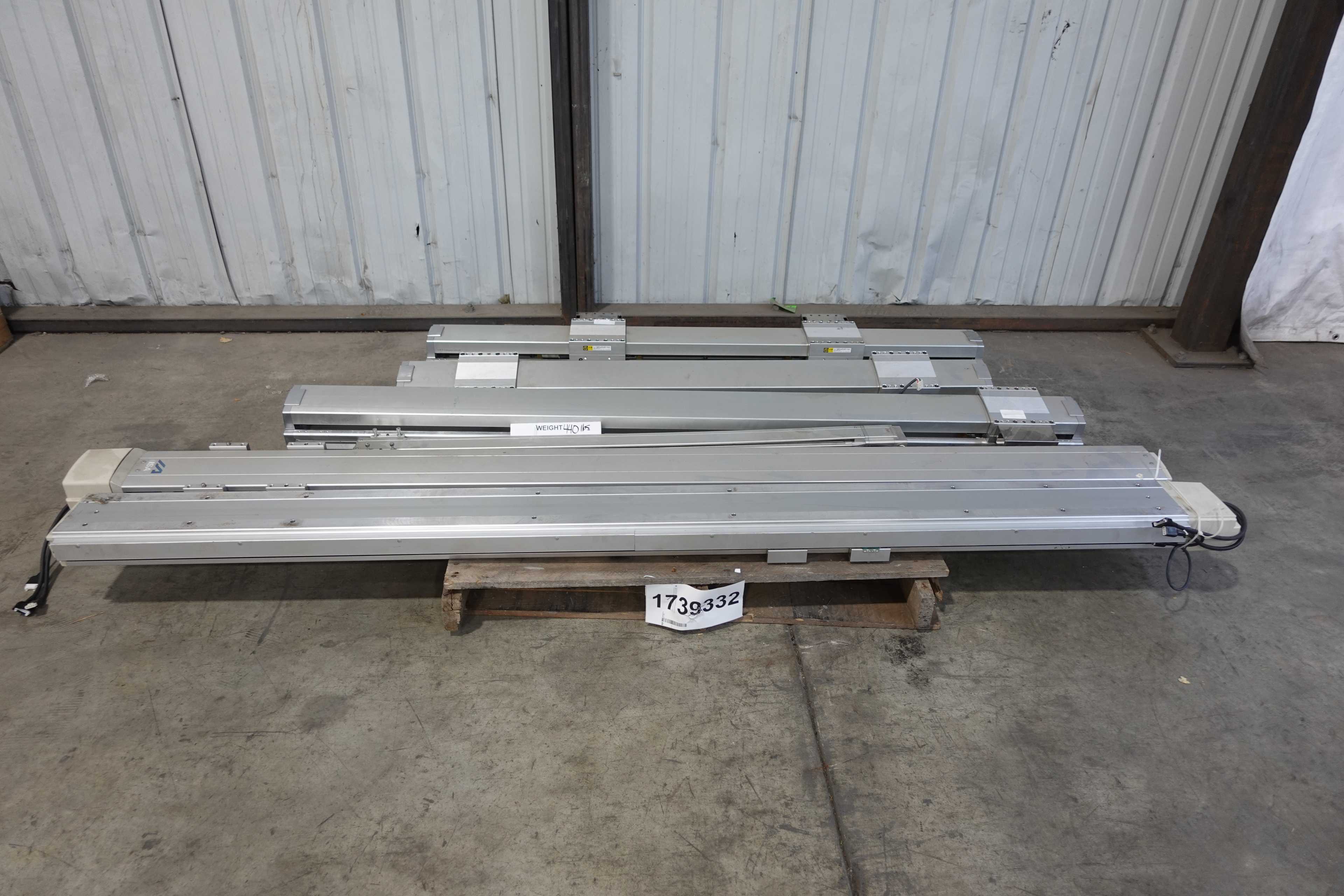 SKU 1739332 -LOT OF 6 IAI LINEAR SERVO ACTUATORS - SERVO