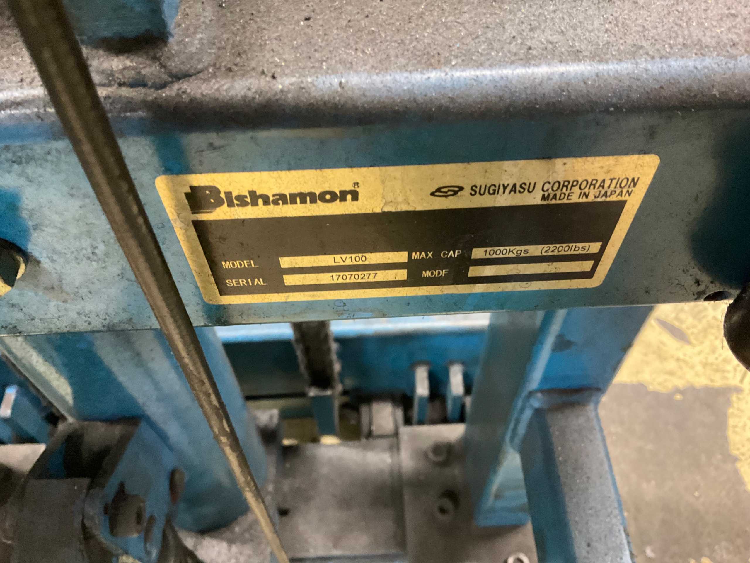 BISHAMON LV100 MANUAL PALLET JACK - MANUAL PALLET JACKS