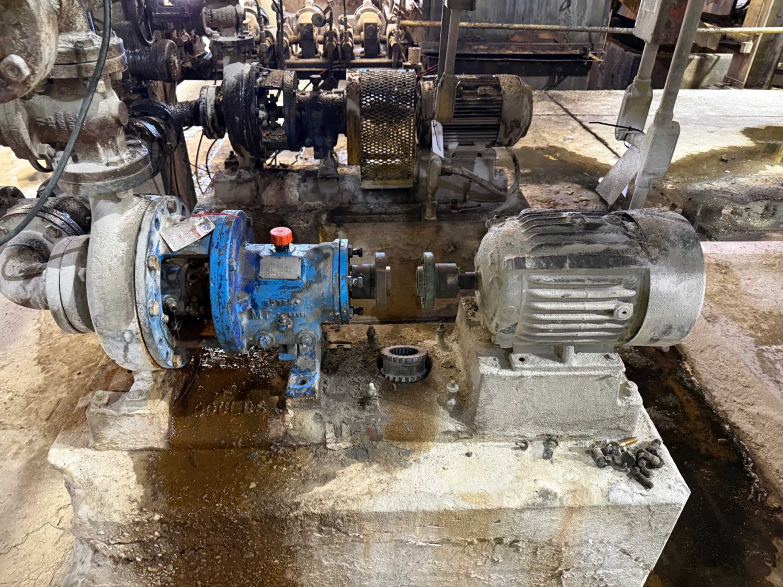 GOULDS MT 3196 PUMP & 10 HP MOTOR ASSEMBLY - PUMP & MOTOR ASSEMBLY