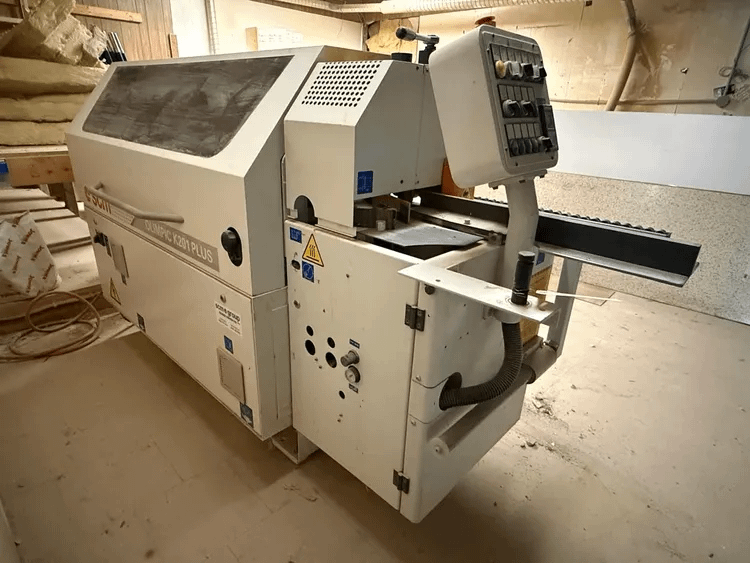 2005 SCM K201 A PLUS EDGE BANDER 380V 60HZ 3PH, PANEL 8-40MM, FEED 9M/MIN, 575 KGS - WOODWORKING