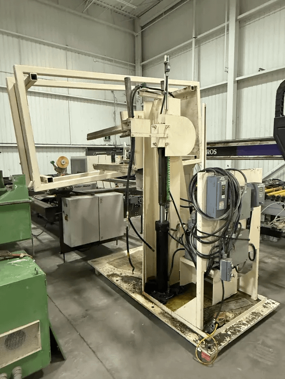 CHV HYDRAULICS 180° PLYWOOD ROTATOR/REPOSITIONER, 6000 LBS MAX. CLAMP WGT, 600V, 60HZ - MATERIAL POSITIONERS