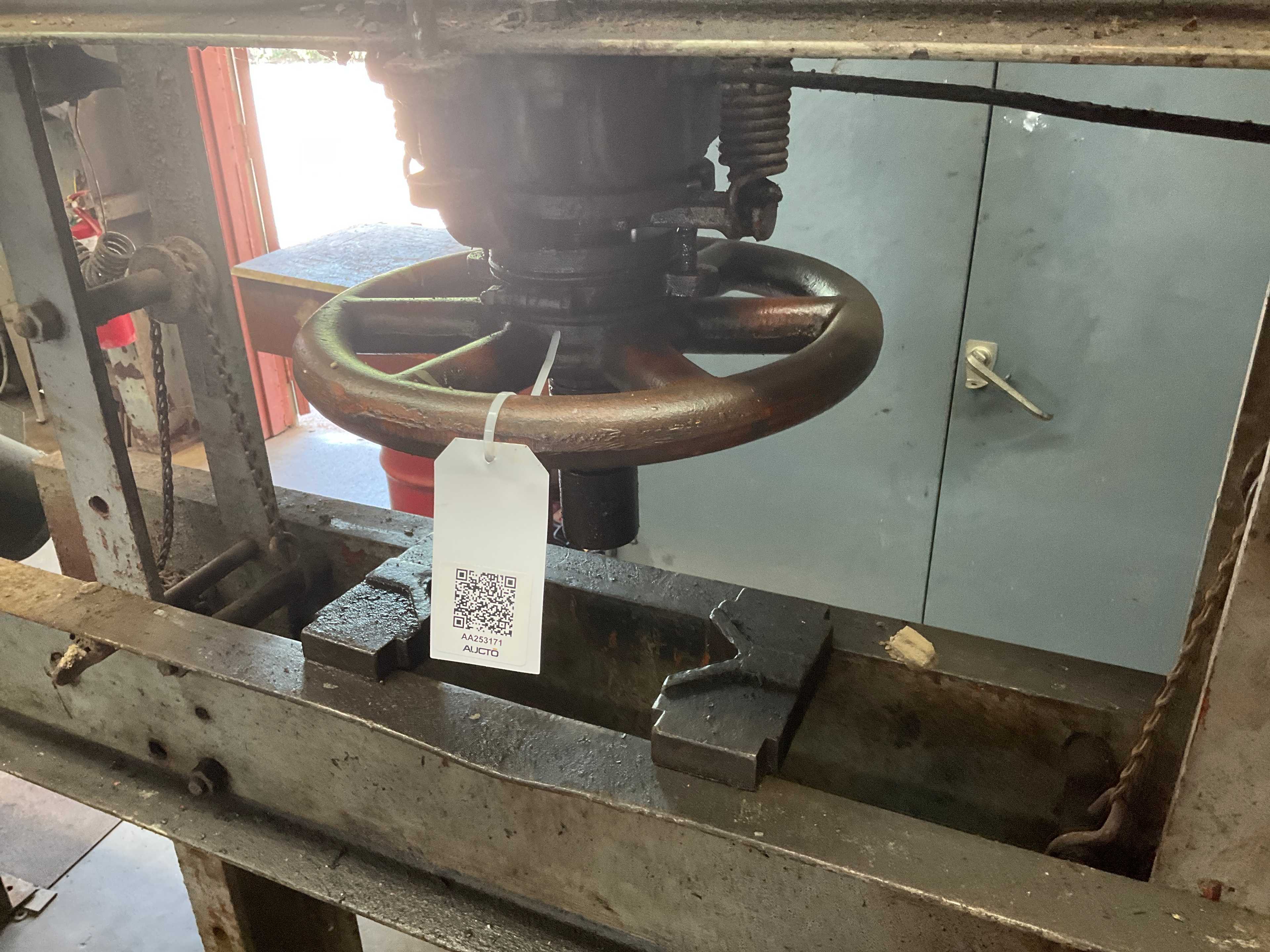 MANELY MANUFACTURING DIVISION 12-4B MECHANICAL SCREW PRESS - MECHANICAL SCREW PRESS