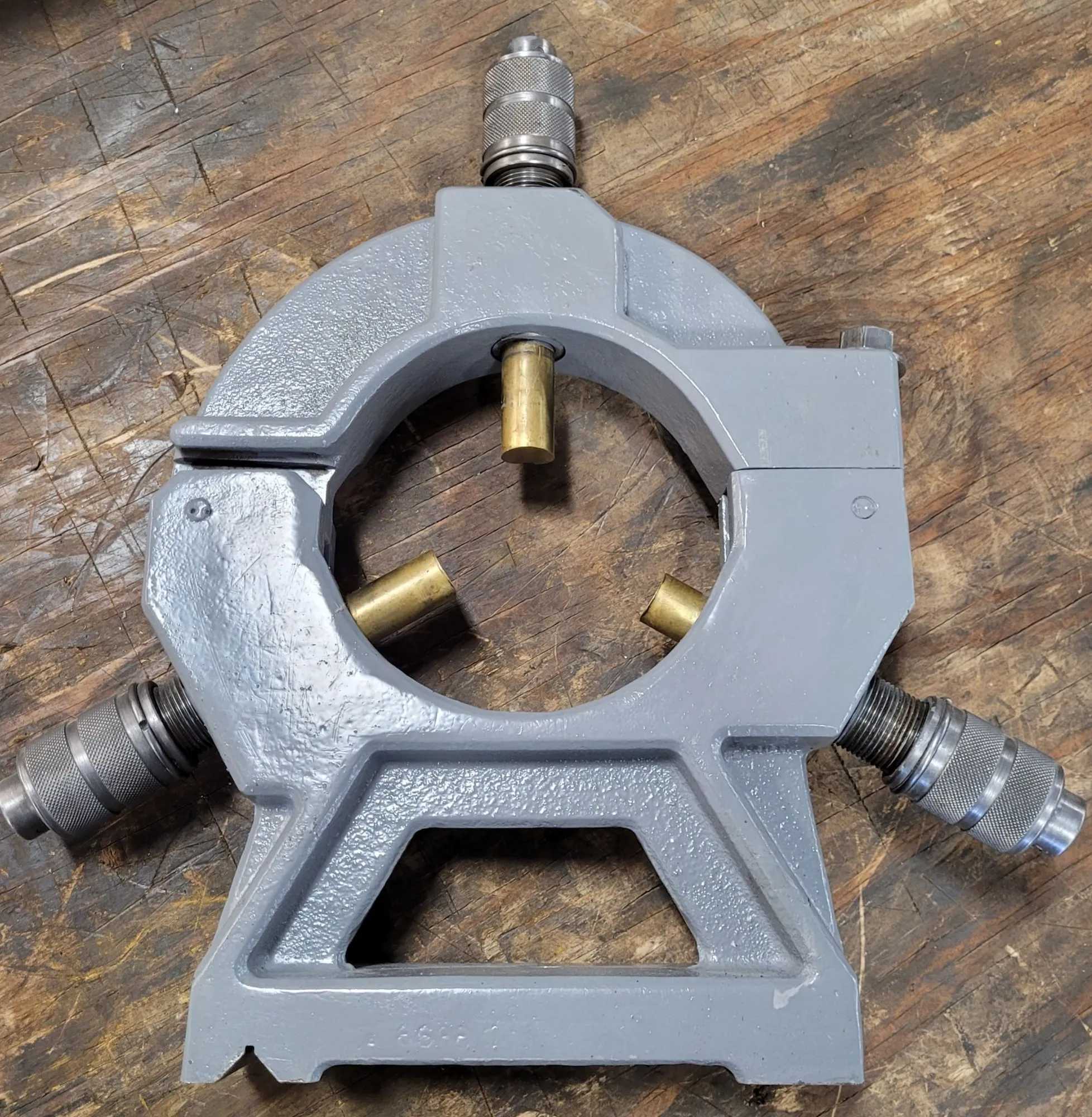17" STEADY REST WITH 6" ID - 3-POINT PRECISION TOOLING - MACHINING TOOLING & PARTS