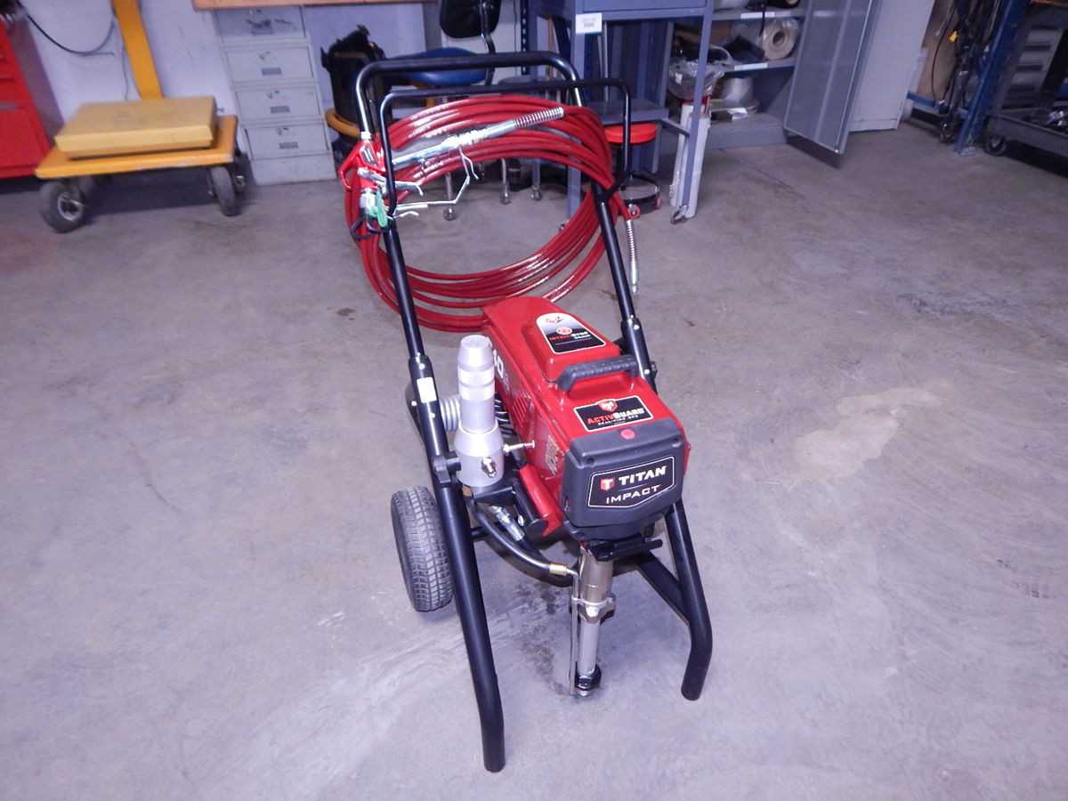 TITAN 840 HIGH RIDER PAINT SPRAYER W INTELLISYNC - MISCELLANEOUS
