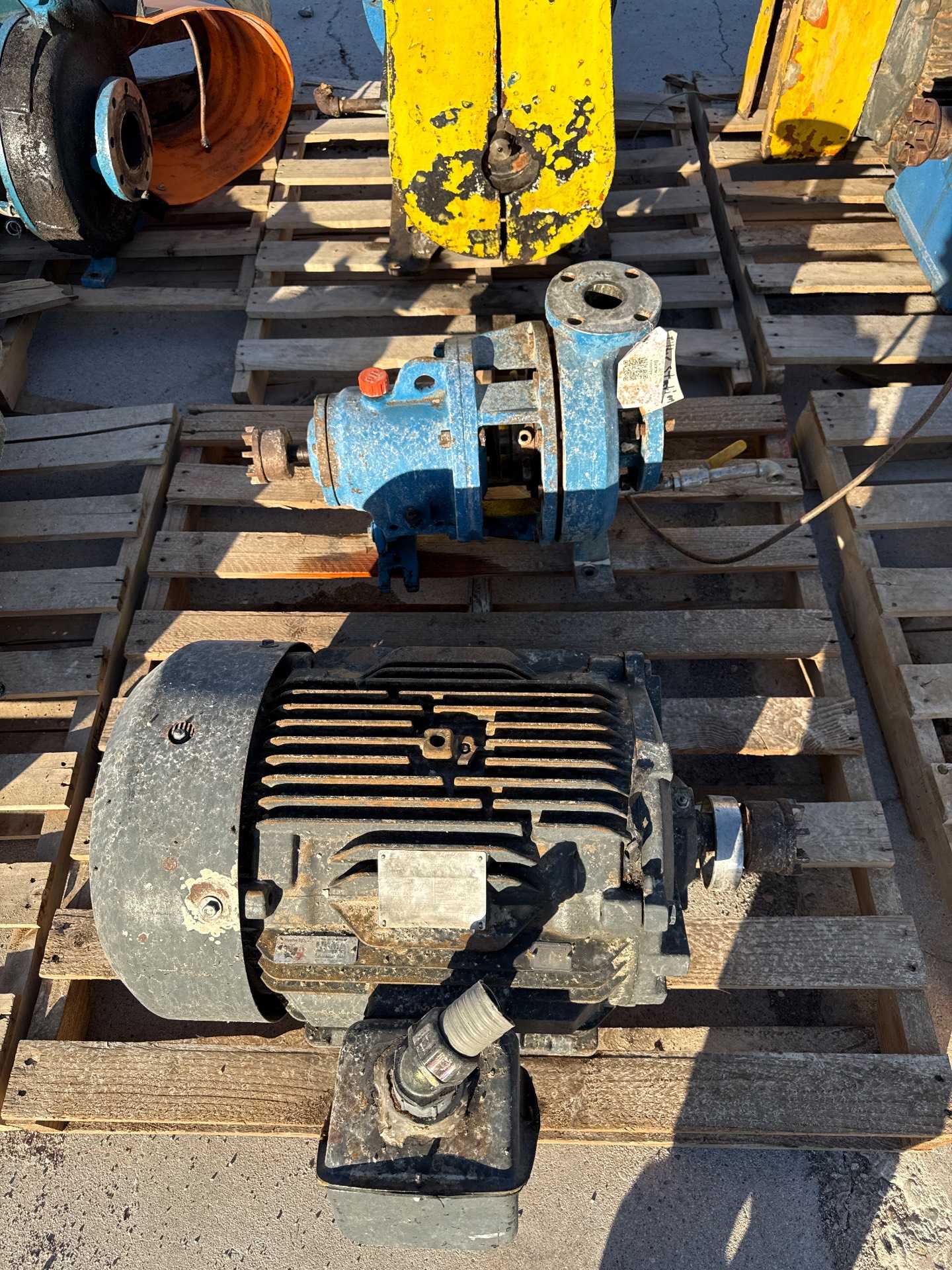 LA BOUR PUMP & 50 HP MOTOR ASSEMBLY - CENTRIFUGAL PUMP