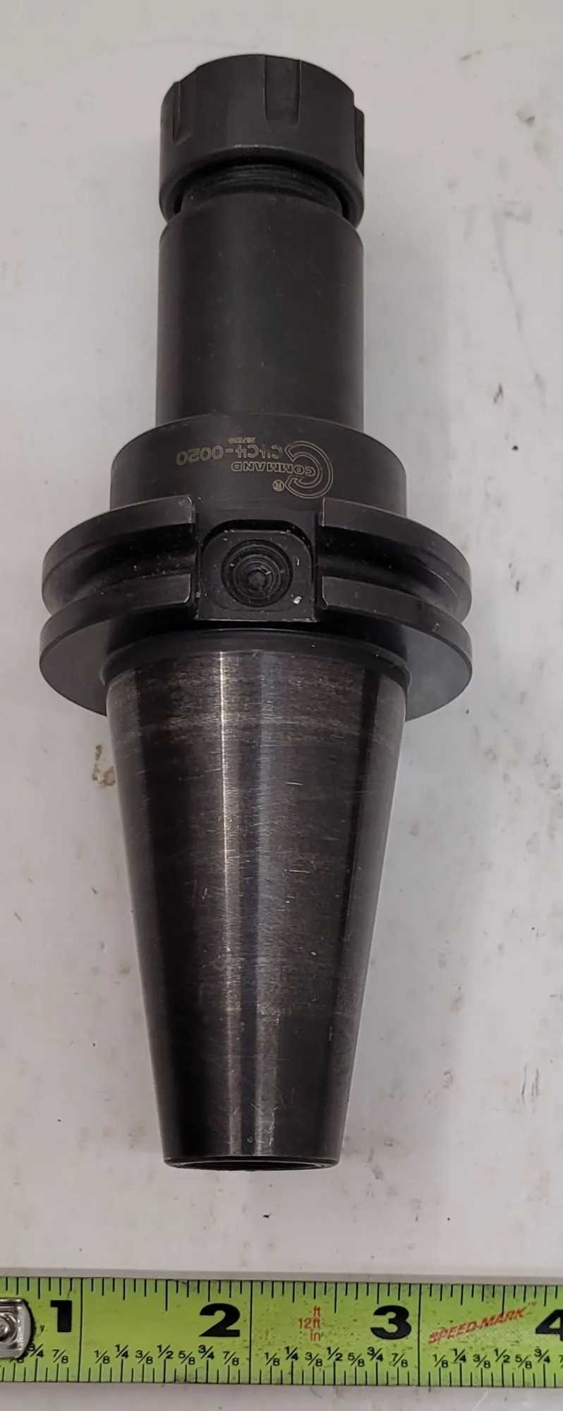COMMAND C4-C4-0020 CAT-40 ER-20 COLLET CHUCKS 4" PRO, STEEL, COOLANT THROUGH, SET OF 3 - MACHINE TOOLING