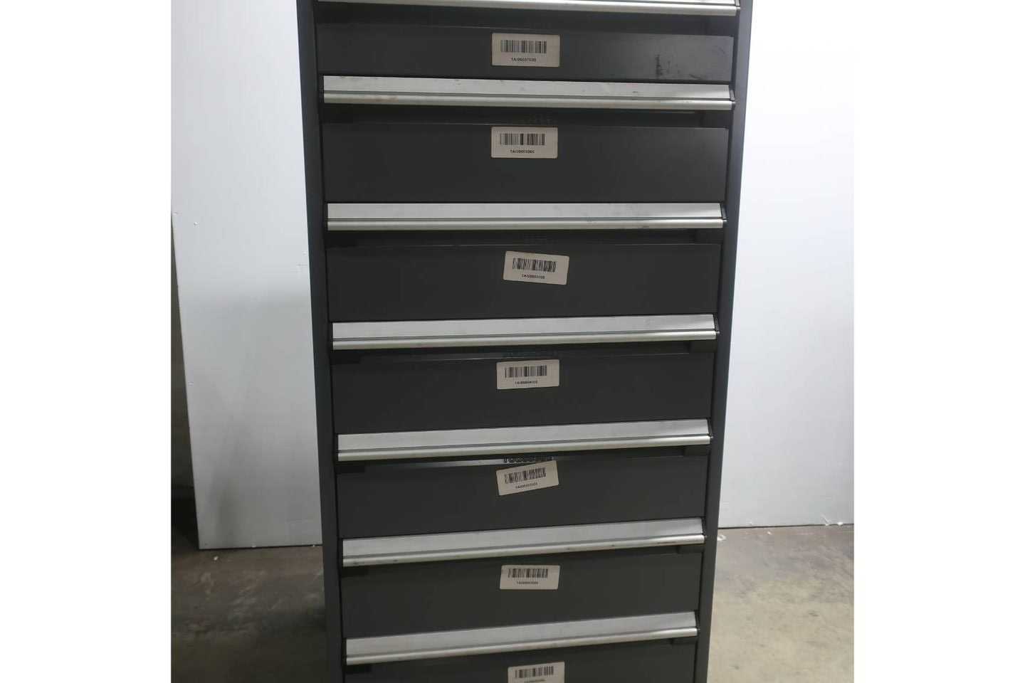LOT OF 8 ROUSSEAU 7 DRAWER CABINET, LOCKING - TOOL STORAGE