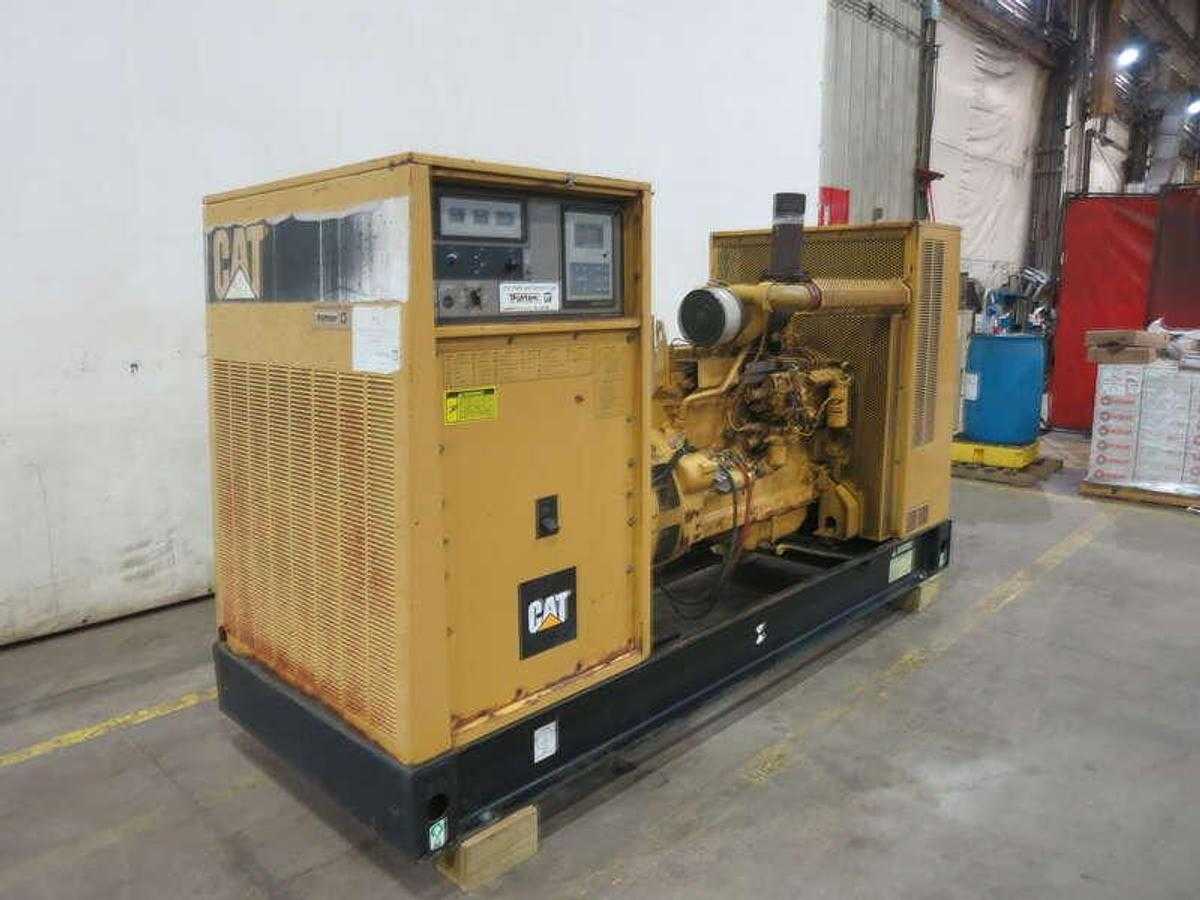 1991 CATERPILLAR 3306B DIESEL GENERATOR, 250 KW - STANDBY POWER GENERATOR
