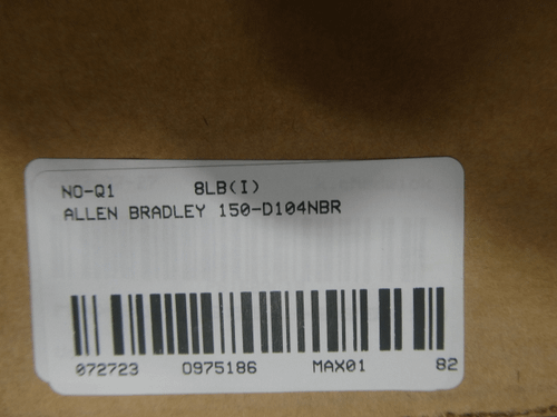 SKU 975186 - ALLEN BRADLEY 150-D104NBR SMC-DELTA SOFT STARTER 104A 75HP 200-480V-AC 24V-AC/DC - MOTOR STARTERS
