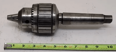 JACOBS 18N BALL BEARING SUPER CHUCK W/ #4MT ARBOR (1/8-3/4IN CAPACITY) - MACHINE TOOLING
