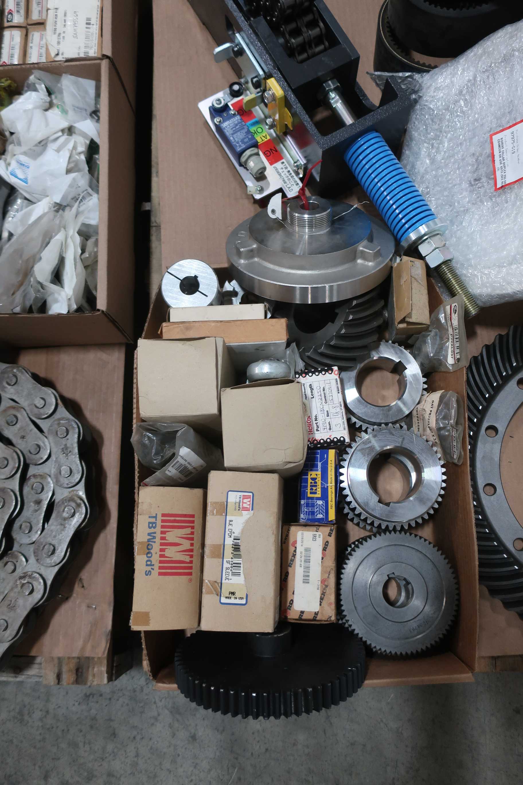 4 PALLETS OF ASSORTED POWER TRANS - POWER TRANSMISSION