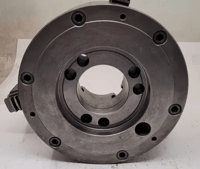 POLAND S10A8ZD 3 JAW LATHE CHUCK, 10IN DIAMETER, 3IN CENTER HOLE - MACHINE TOOLING