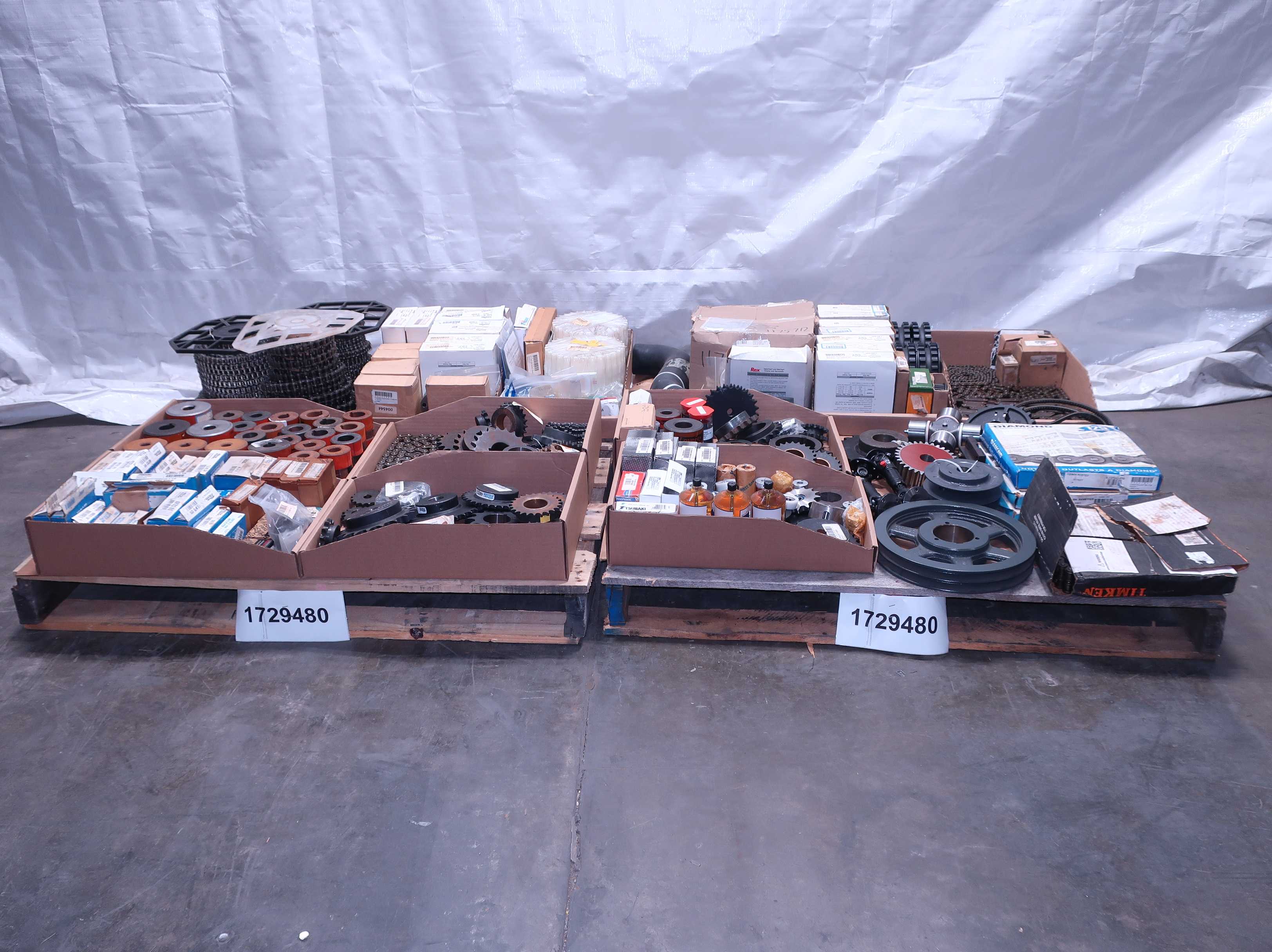 KU 1729480 - 2 PALLETS OF ASSORTED POWER TRANSFORMERS - POWER TRANSMISSION