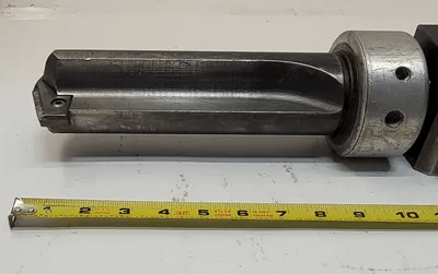 ALLIED MACHINE 22050S-005I STRAIGHT FLUTE INSERT SPADE DRILL, MT5 SHANK, 2.456"-3.5079" DIA - MACHINING TOOLING & PARTS
