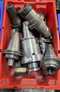 LOT OF 20 CAT 50 TOOL HOLDERS: ERICKSON, SANDVIK, KOMET, DEVLIEG, LYNDEX, UNIVERSAL, GRAFLEX - MACHINING TOOLING & PARTS