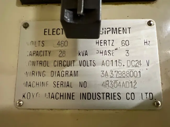 KOYO 3RG-450II SINGLE DISC SURFACE GRINDER - undefined
