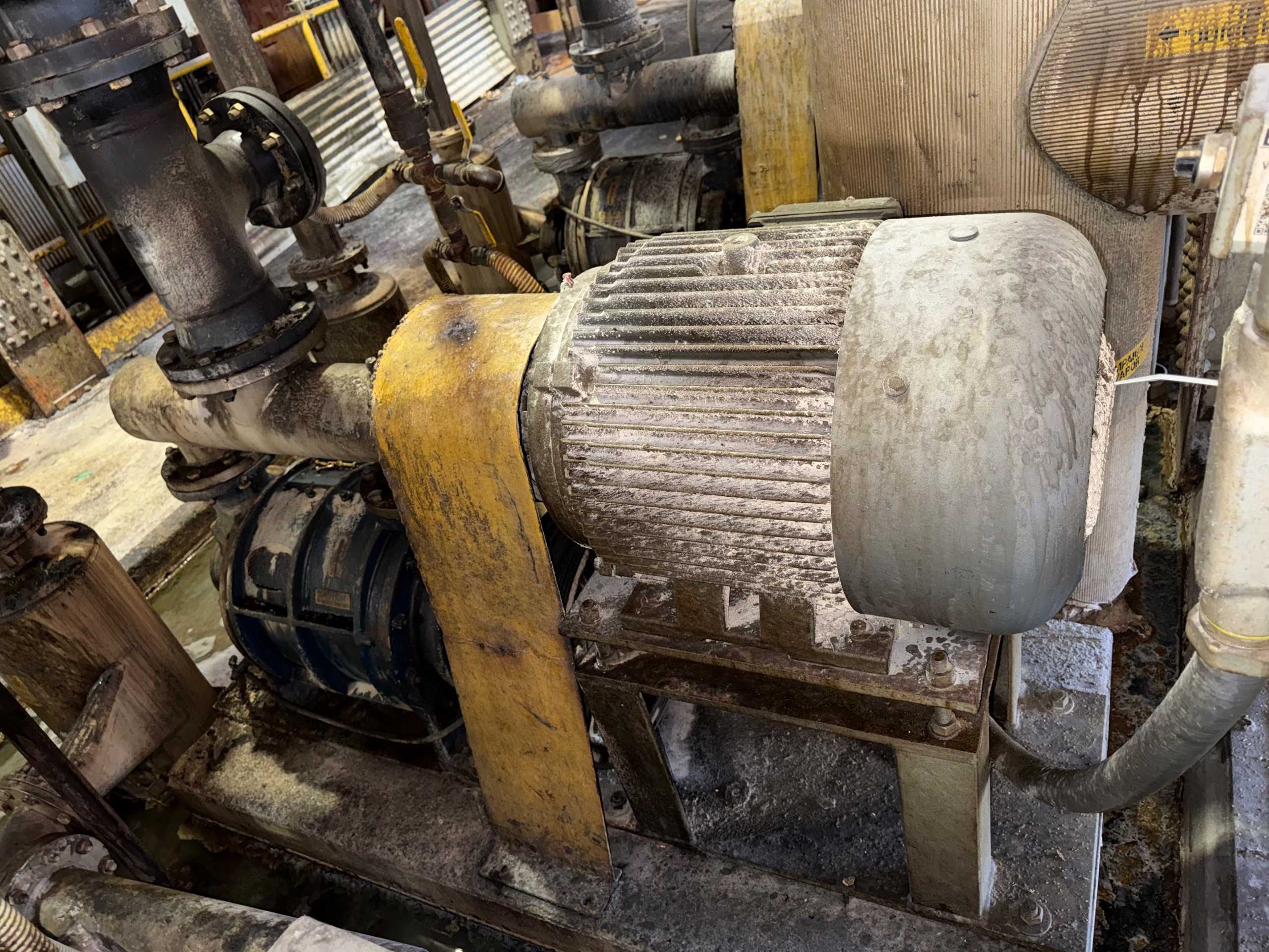 NASH 703 PUMP & 40 HP MOTOR ASSEMBLY - PUMP & MOTOR ASSEMBLY