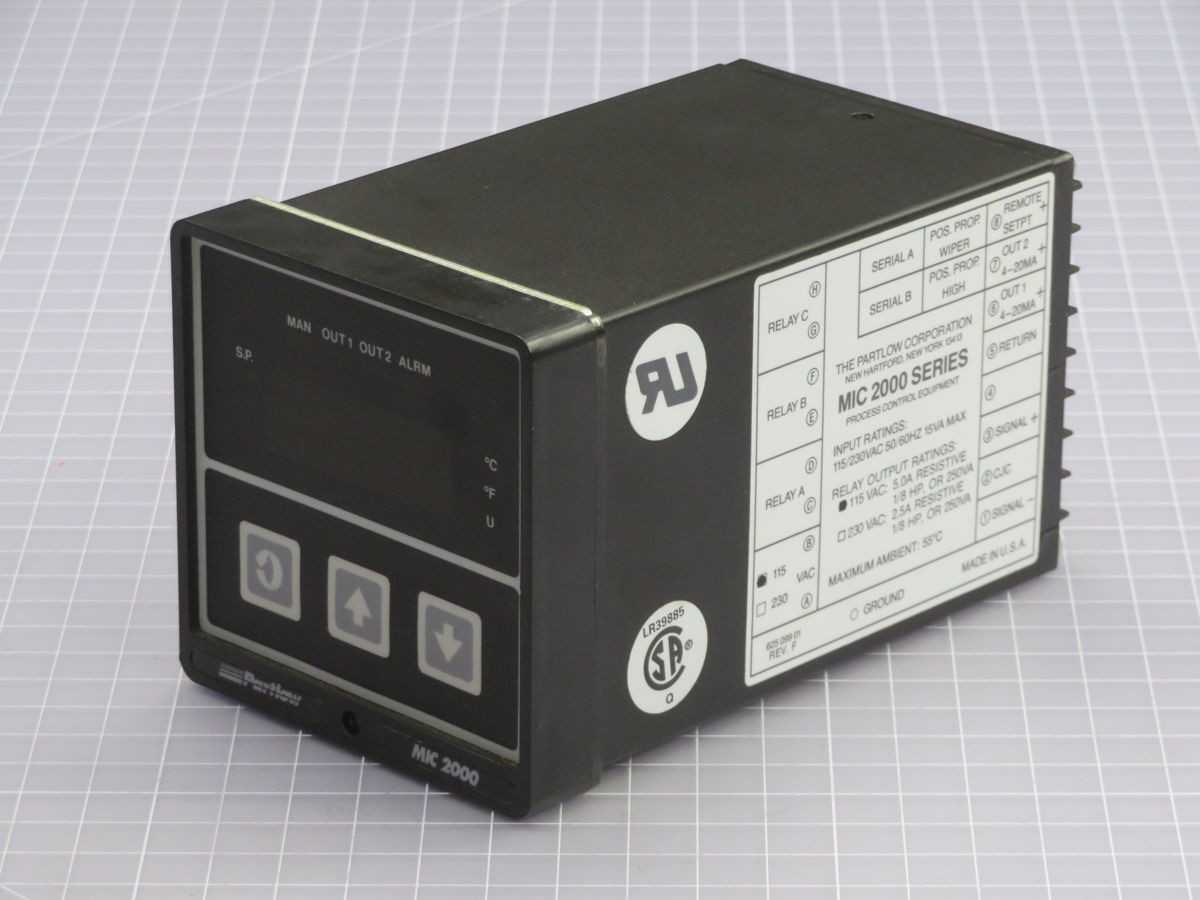 PARTLOW 2111001 TEMPERATURE CONTROL, 1/8 HP, 250VA, 5A RES @ 115 VAC, 2.5A RES @ 230 VAC - AUTOMATION & CONTROLS