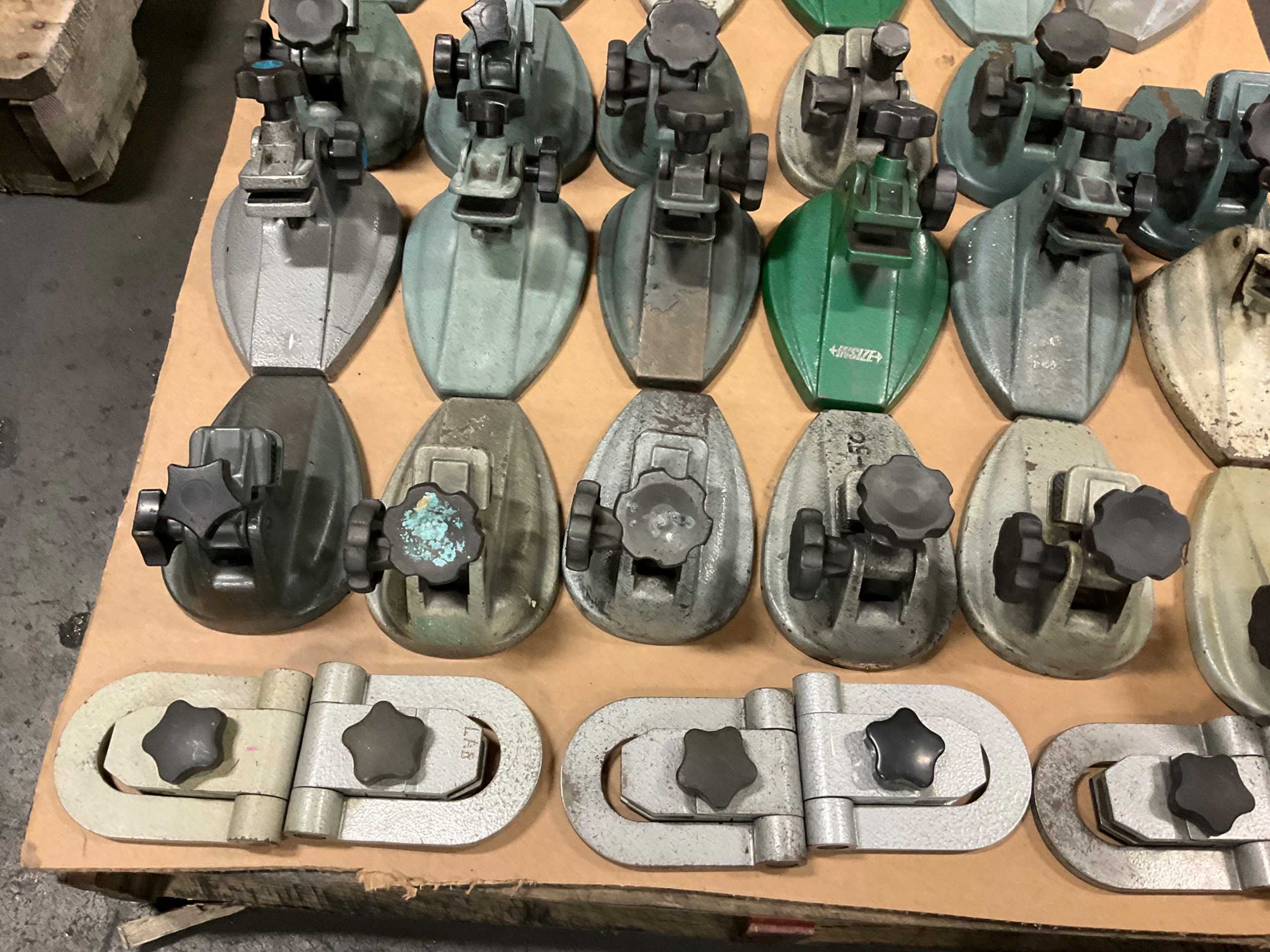 BULK QTY OF SURFACE GRINDER FIXTURES & WHEEL DRESSERS - TOOLS