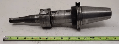KOMET MO205201 FINE ADJUSTABLE BORING HEAD WITH CAT 50 HOLDER AND TOOLING EXTENSIONS - MACHINE TOOLING