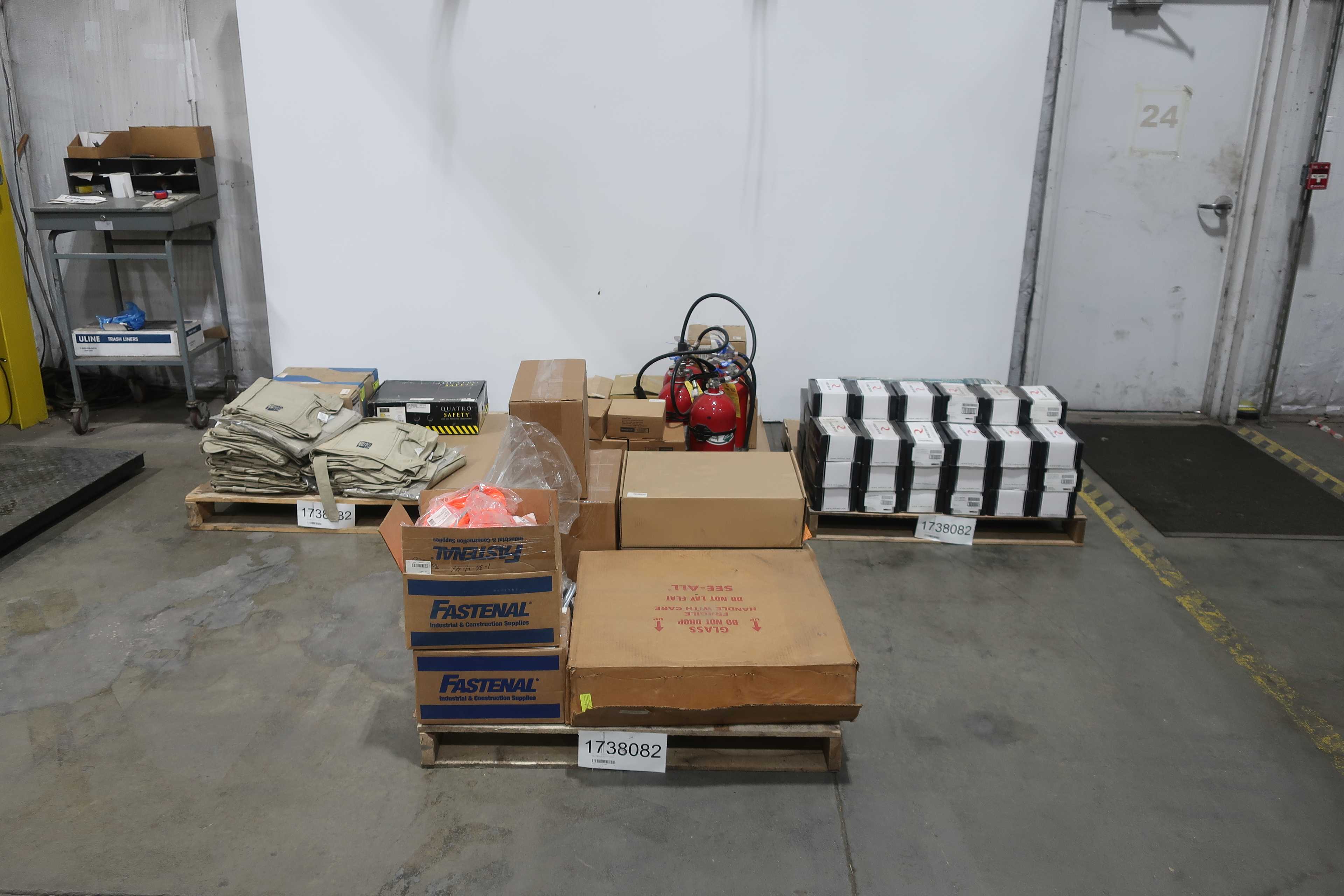 SKU 1738082 - 4 PALLETS OF ASSORTED SAFETY EQUIPMENT