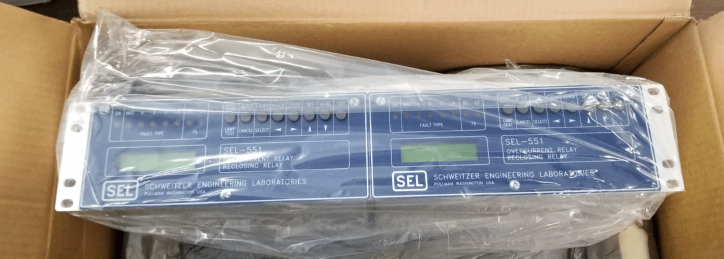 SCHWEITZER ENGINEERING SEL-551 DUAL RELAY - PROTECTION RELAY