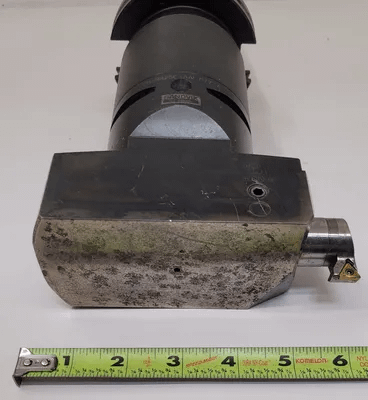 SANDVIK COROMANT COROBORE C8-R825C-AAI 077 A BORING HEAD W/ BIG DAISHOWA CAT50 - MACHINING TOOLING & PARTS