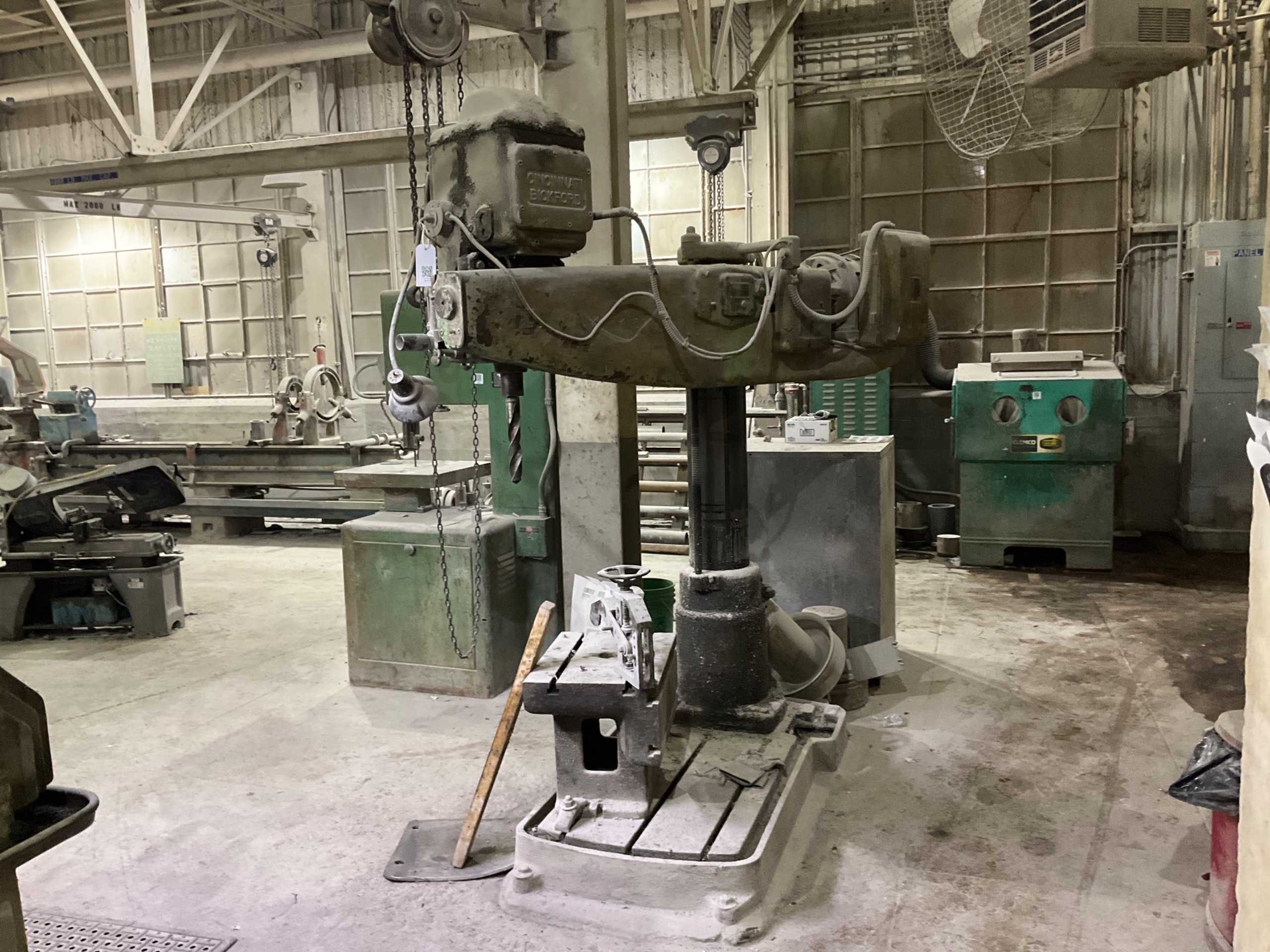 CINCINNATI BICKFORD RADIAL DRILL - RADIAL ARM DRILLING MACHINES