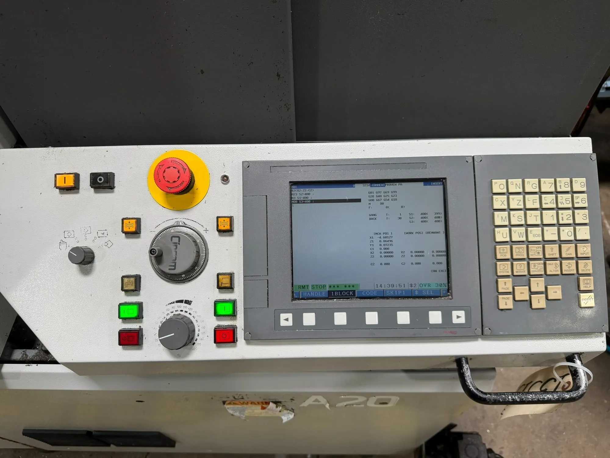 2015 CITIZEN A20-3F7 TYPE VIIPL CNC SWISS LATHE, 20MM MAX DIA, 165MM MAX LENGTH, FANUC CNC - CNC LATHES