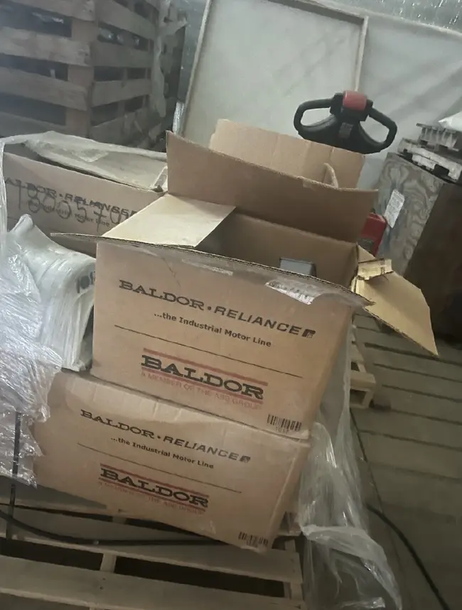 QTY 3: BALDOR 5HP AC MOTORS - undefined