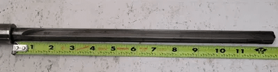 CJT STRAIGHT FLUTE DRILL BIT, .65" X 15", 2 STRAIGHT FLUTES, 15” OAL, 1” SHANK, .65” HEAD - MACHINE TOOLING