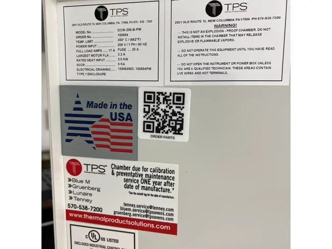 2021 TPS DCW-206-B-PM CHEMICAL BAKING OVEN - undefined