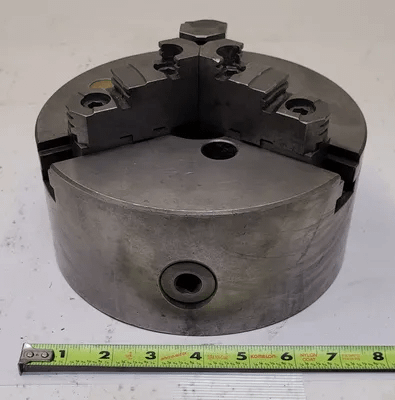 BISON 8" - 3 JAW CHUCK - MACHINE TOOLING