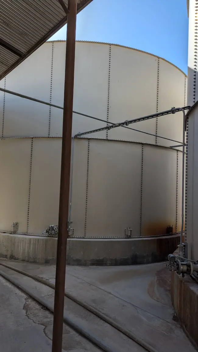 1998 PEABODY TECTANK BOLTED WATER STORAGE TANK 63700 GALLONS - undefined