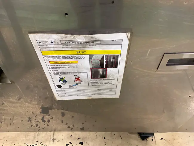 ESC 579A/580A INSPECTION MACHINE - undefined
