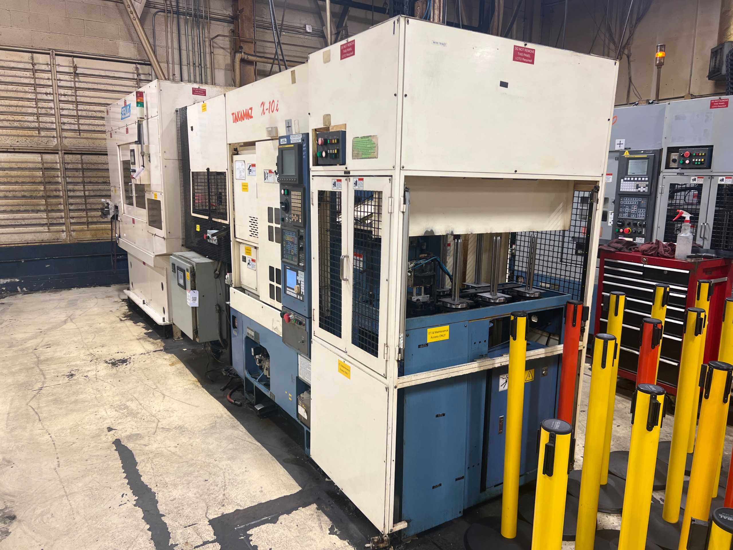 2005 TAKAMATSU X-10I CNC LATHE - CNC LATHES