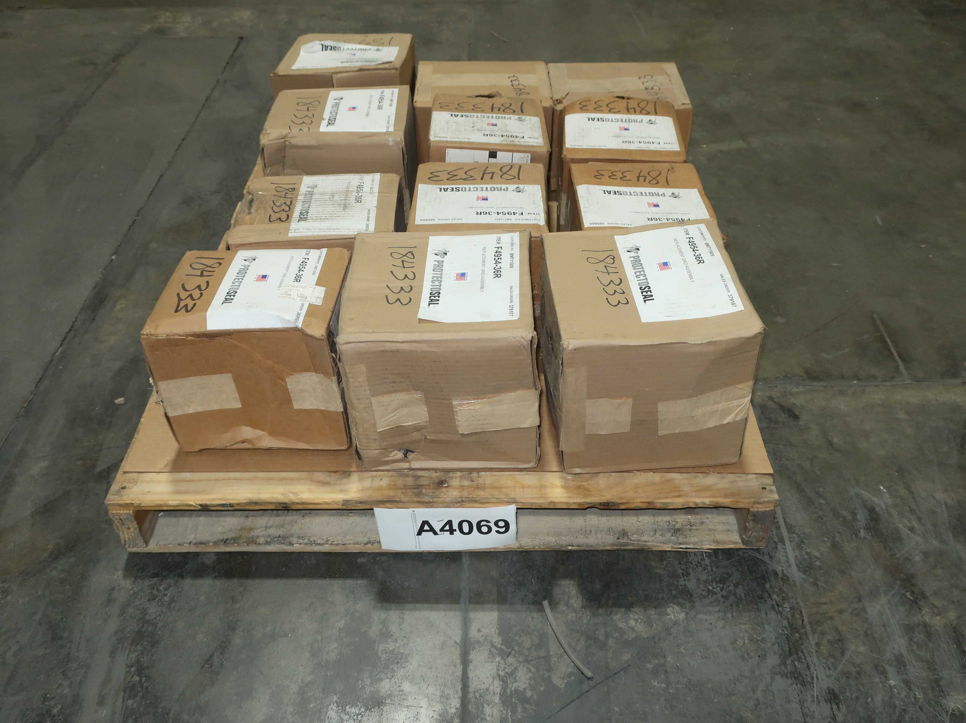 PALLET OF ASSORTED GRID ASSEMBLY REPLACEMENTS - MISCELLANEOUS