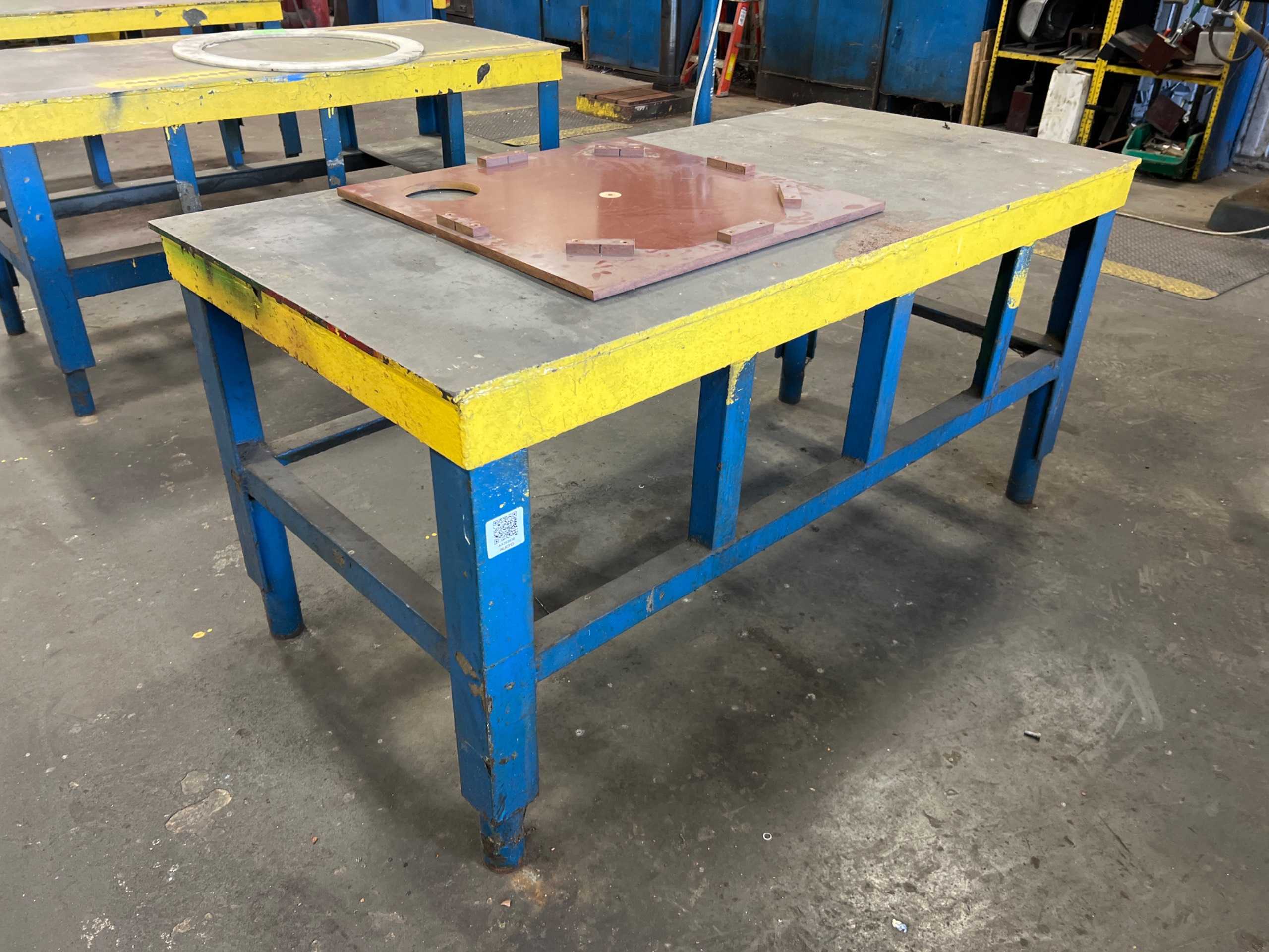 QTY 4: WORK TABLE - WORK TABLE