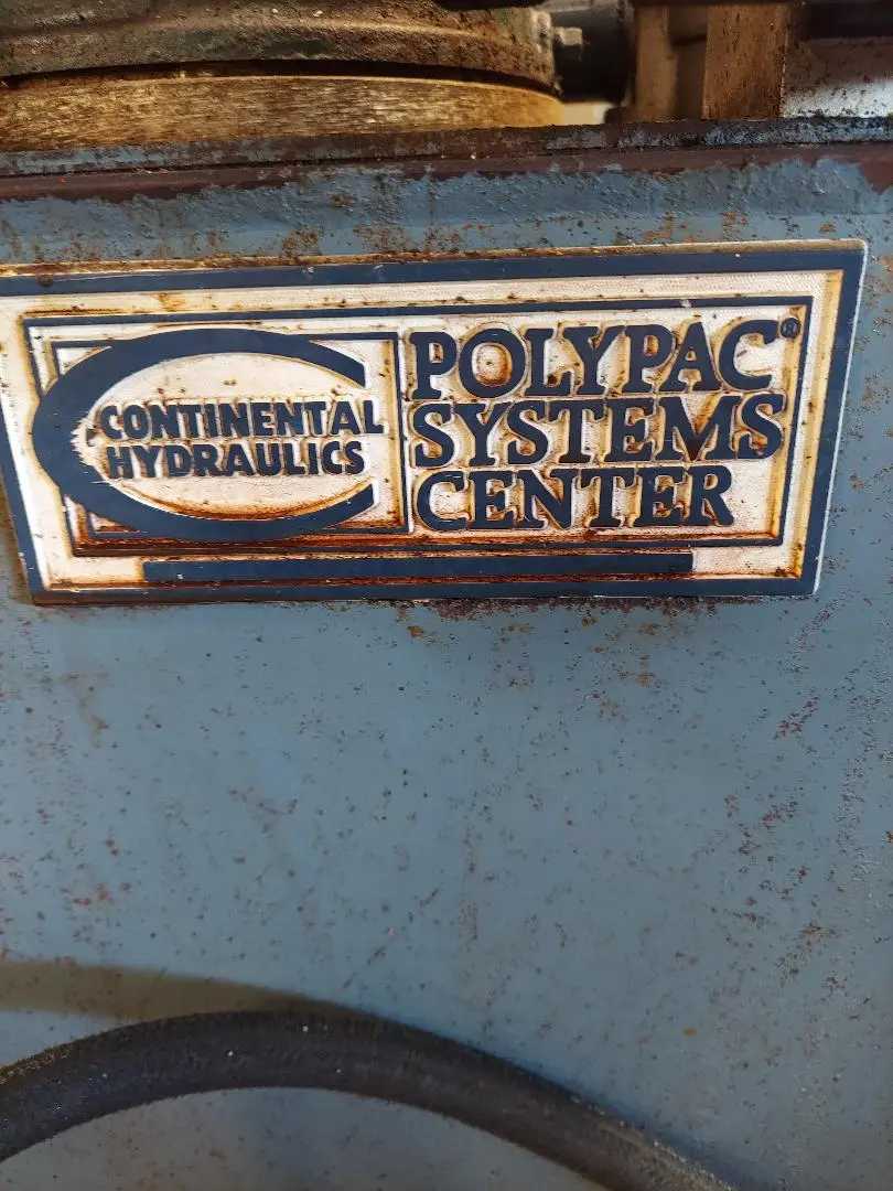 CONTINENTAL HYDRAULICS POLYPAC HYDRAULIC POWER UNIT, 3 HP, 10 GALLON TANK, 3300 PSI MAX. - HYDRAULIC POWER UNIT