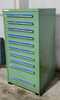 STANLEY VIDMAR 10-DRAWER INDUSTRIAL STORAGE CABINET, 59-1/4"H X 30"W X 27-5/8"D - DRAWER CABINET