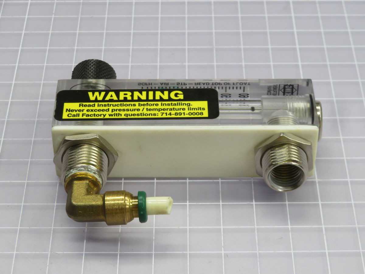 LOT OF 2 KING SCFH-AIR-STP-READ FLOW METER BH0613 - FLOW METER