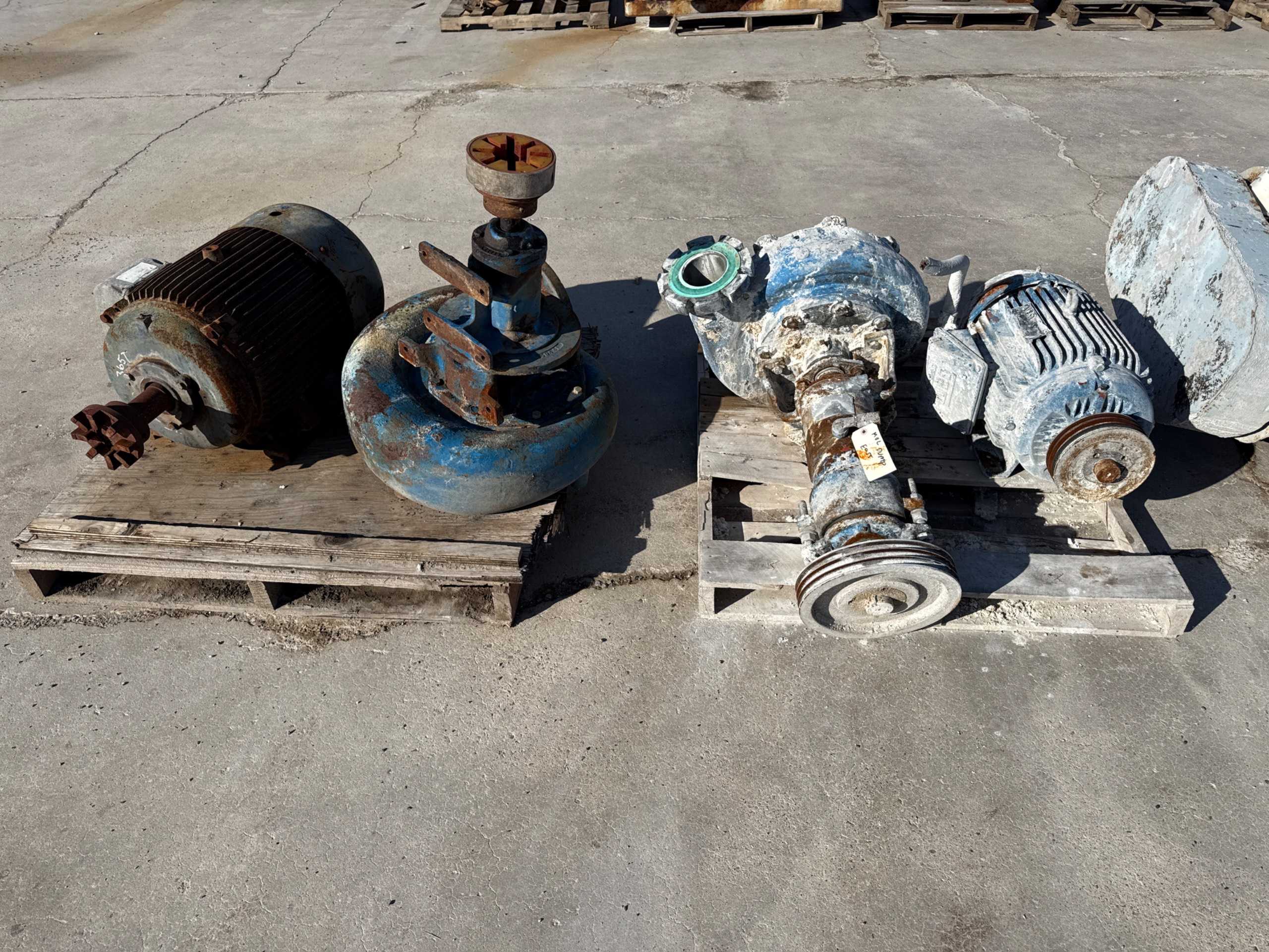QTY 2: PUMP & MOTOR ASSEMBLY - PUMPS
