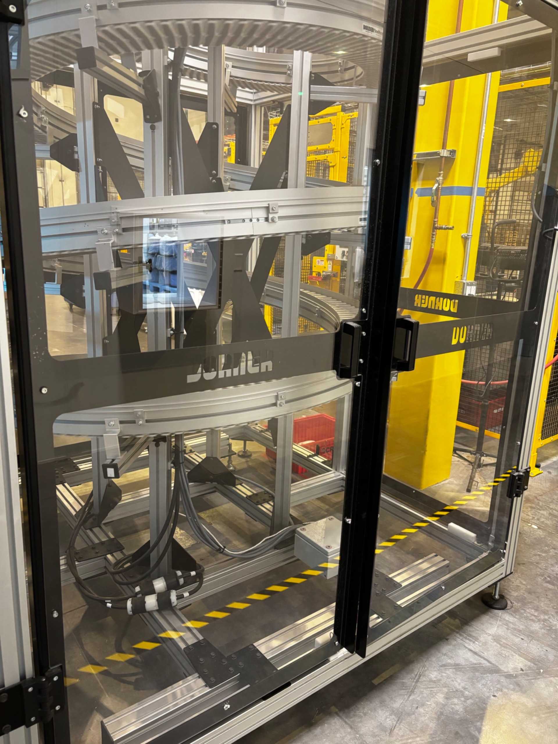 DORNER SPIRAL CONVEYOR BELT SYSTEM - BELT CONVEYOR